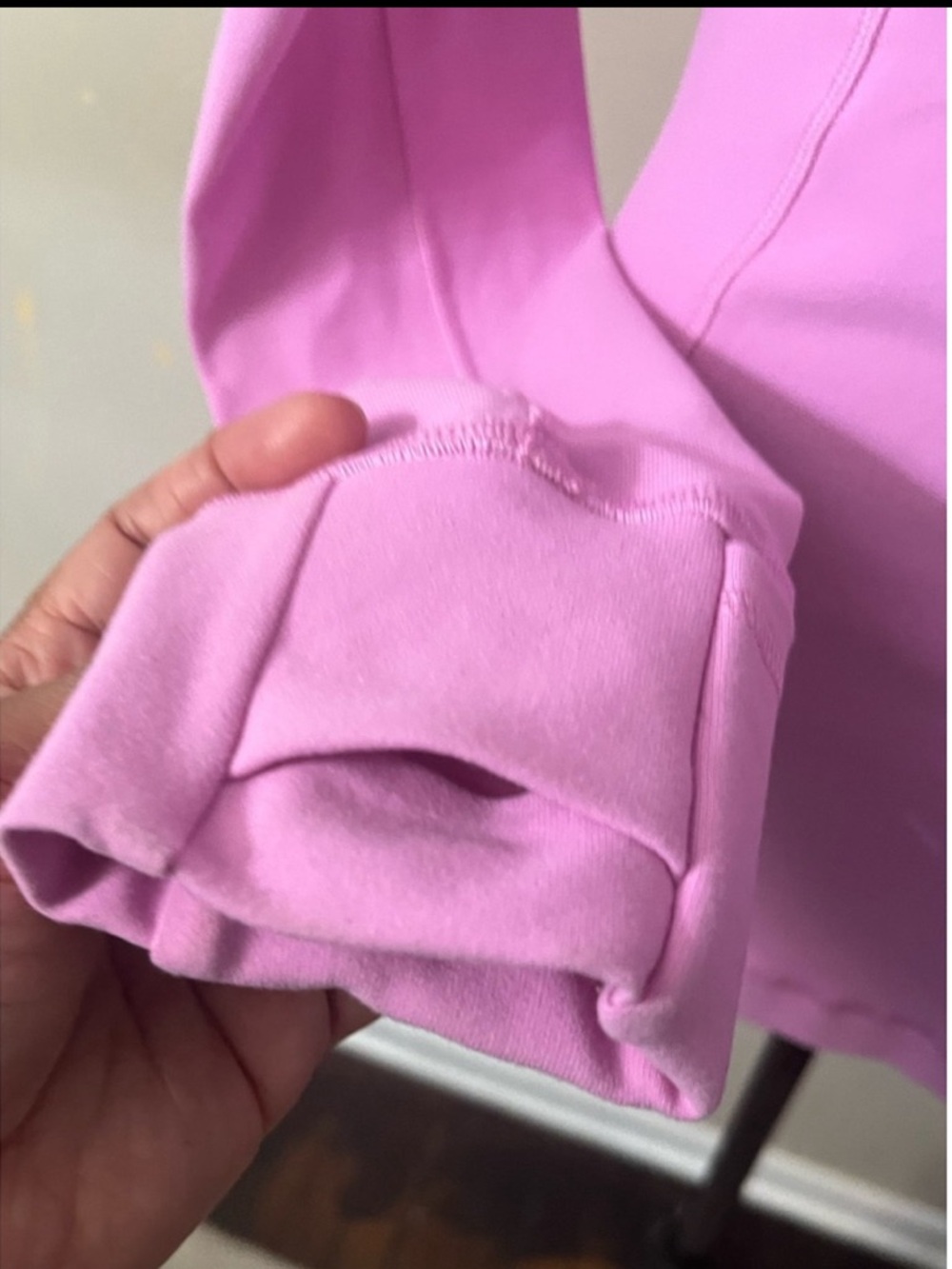 Lululemon Define Jacket Pink Full Zip Athletic Yoga Jacket Thumbholes Fitted - Picture 6 of 7